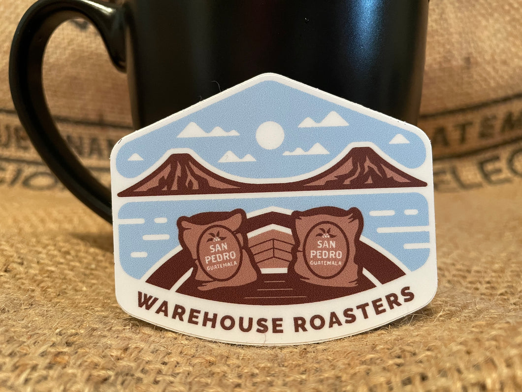 Warehouse Roaster Sticker